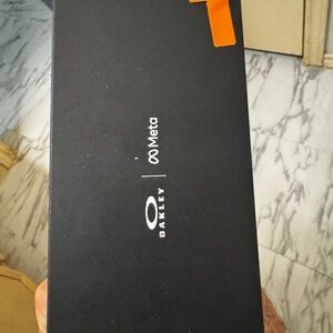 Oakley Black Box with Orange Accent